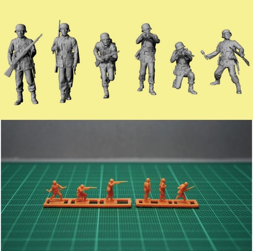 144 soldatini tedeschi - 1/144,