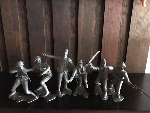 Marx toys recast wwii - toys,