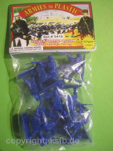Eserciti plastica 5418 - 1/32, in